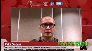 Tumbuhkan Optimisme lewat Ekonomi kreatif sebagai lokomotif penggerak usaha